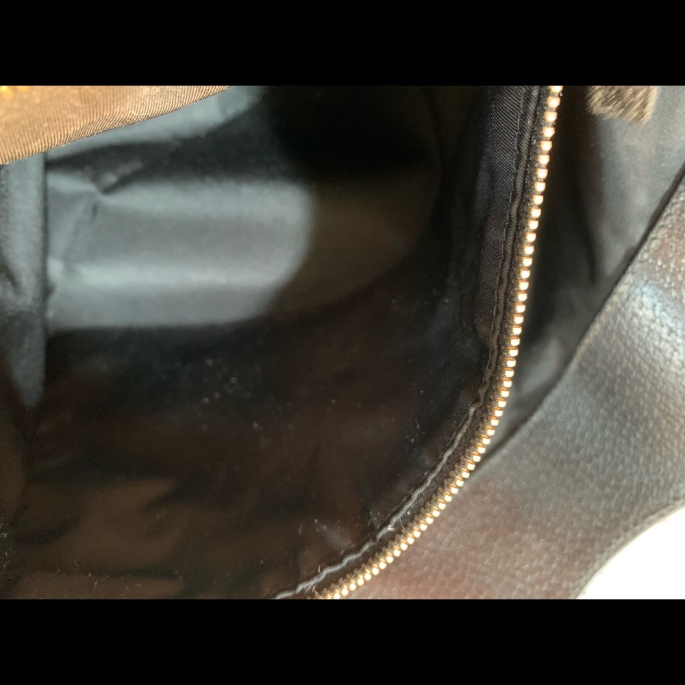 Gucci monogram canvas bag tote bamboo handles - Picture 14 of 16